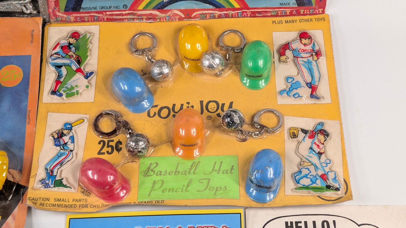 VARIOUS GUMBALL VENDING MACHINE INSERTS - 8