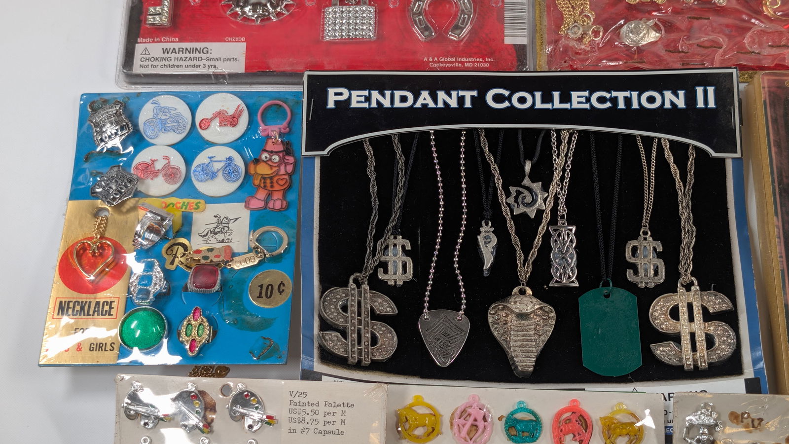 VARIOUS GUMBALL VENDING MACHINE INSERTS - 3