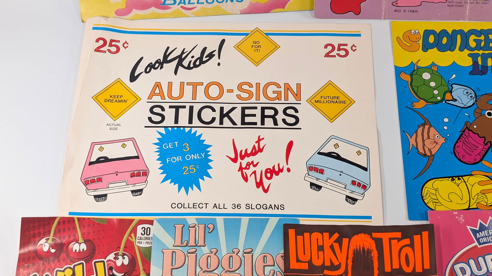 VARIOUS VENDING MACHINE DISPLAY INSERTS - 3