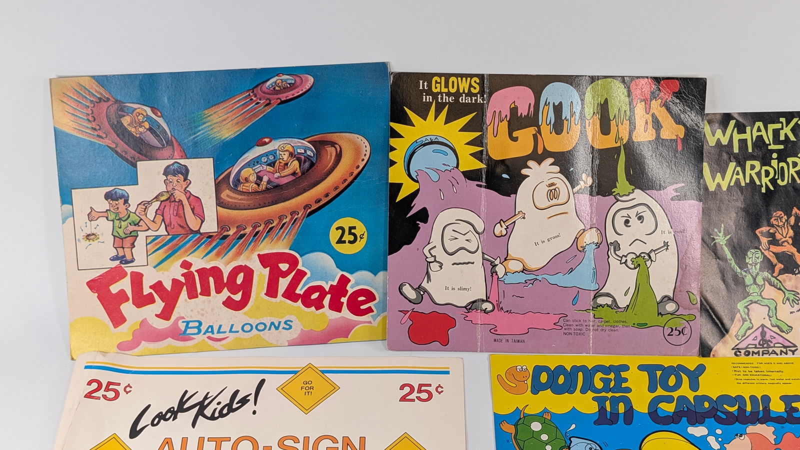 VARIOUS VENDING MACHINE DISPLAY INSERTS - 4