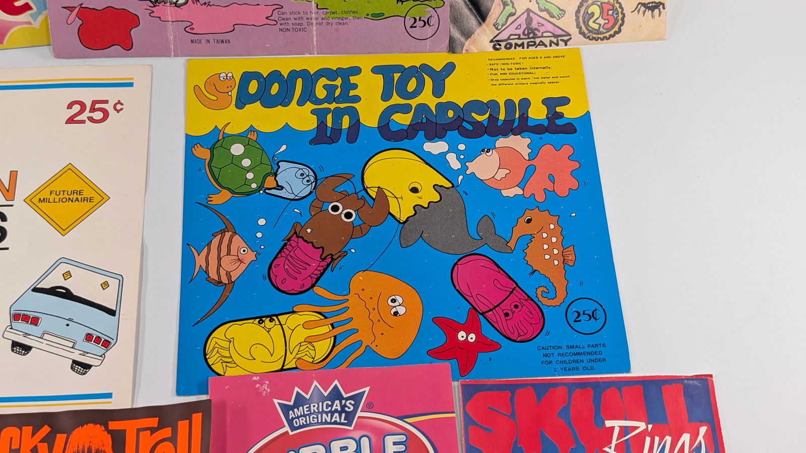 VARIOUS VENDING MACHINE DISPLAY INSERTS - 6