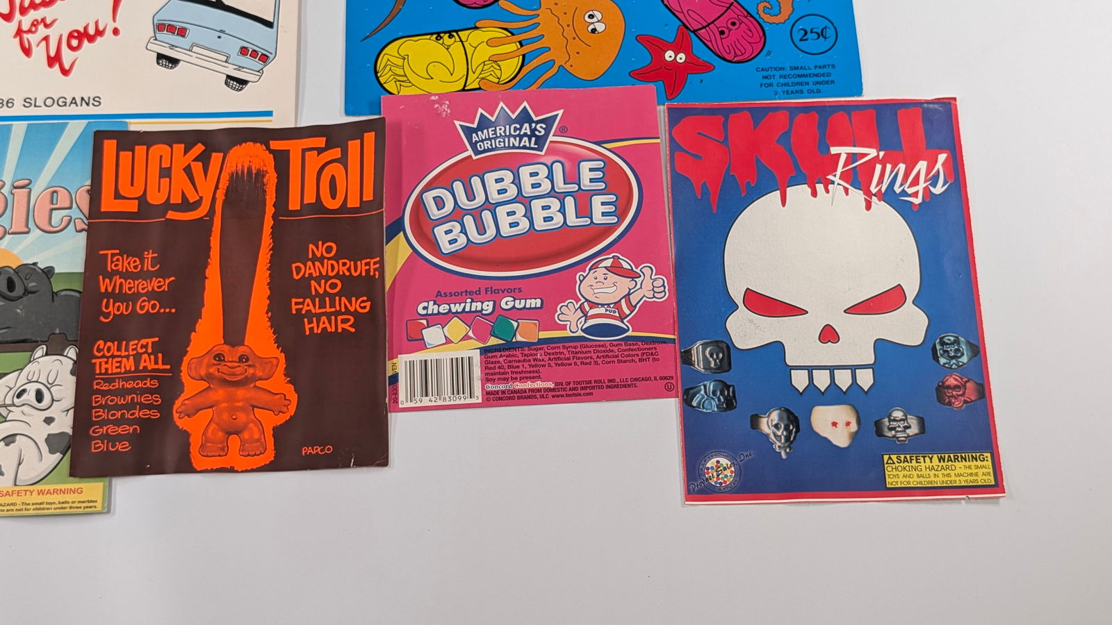 VARIOUS VENDING MACHINE DISPLAY INSERTS - 7