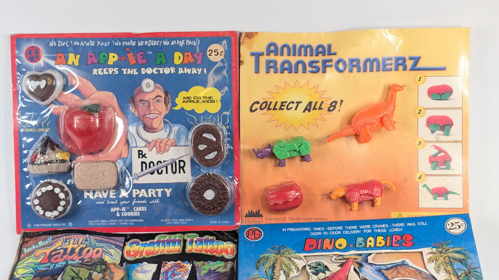 6) VENDING MACHINE DISPLAY INSERTS - 2