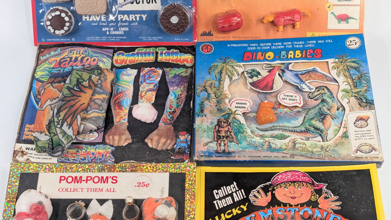 6) VENDING MACHINE DISPLAY INSERTS - 3