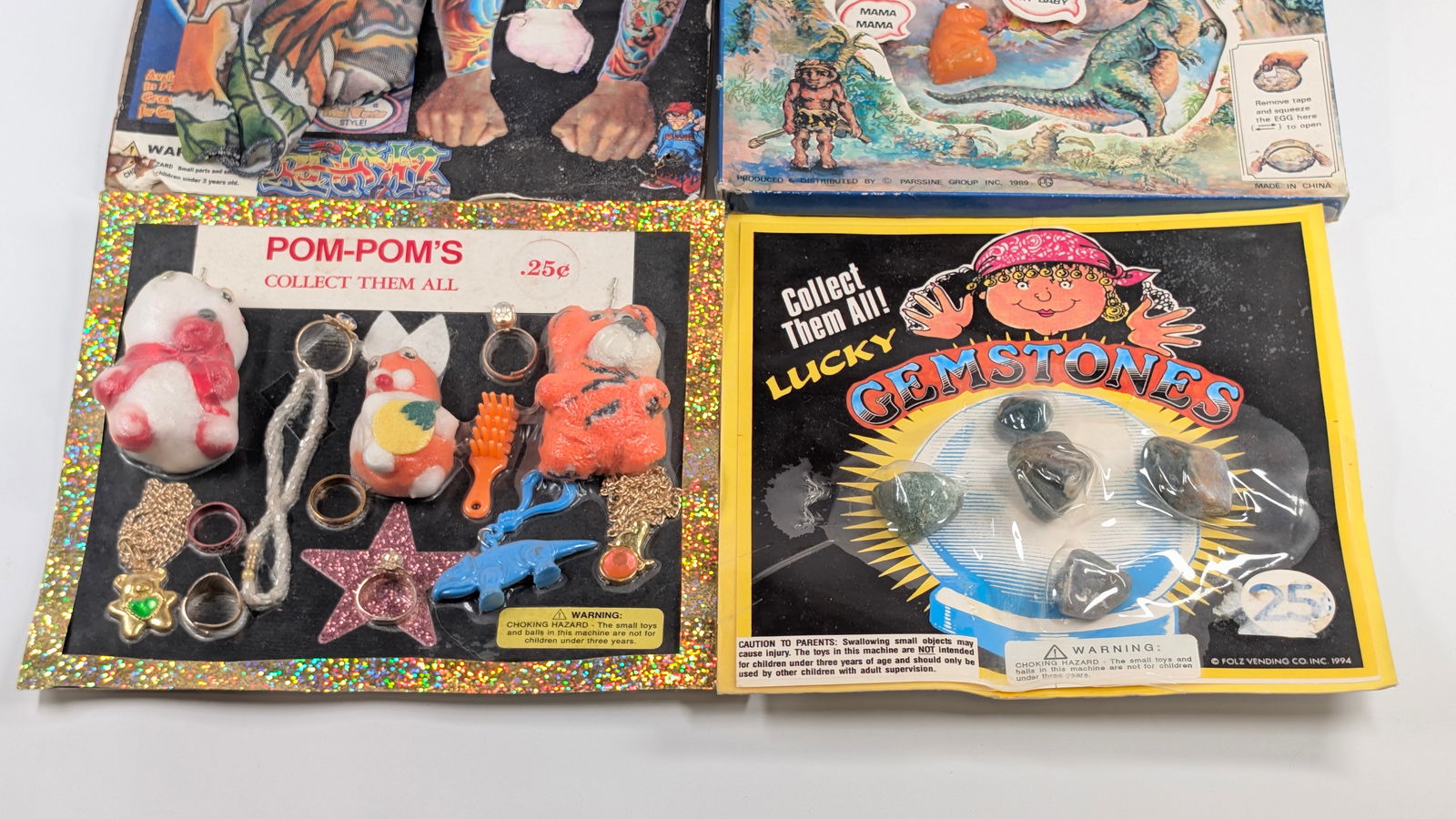 6) VENDING MACHINE DISPLAY INSERTS - 4