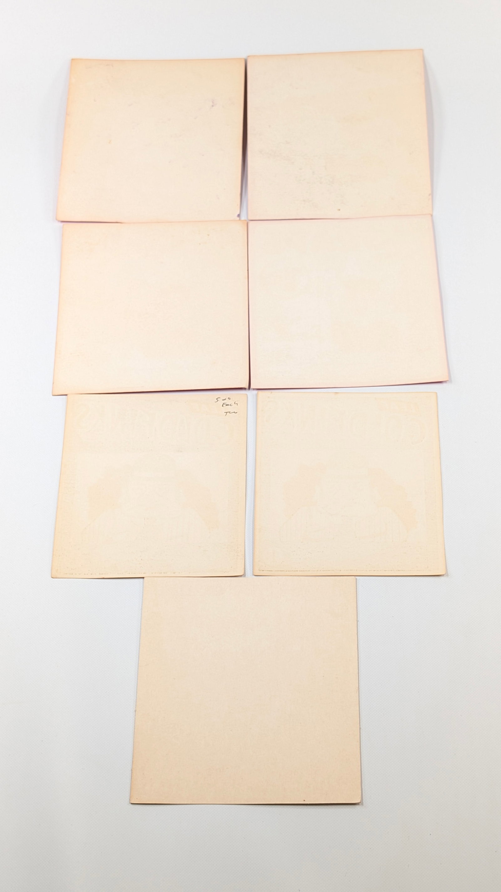 VARIOUS BUBBLE GUM MACHINE INSERT SIGNS - 6