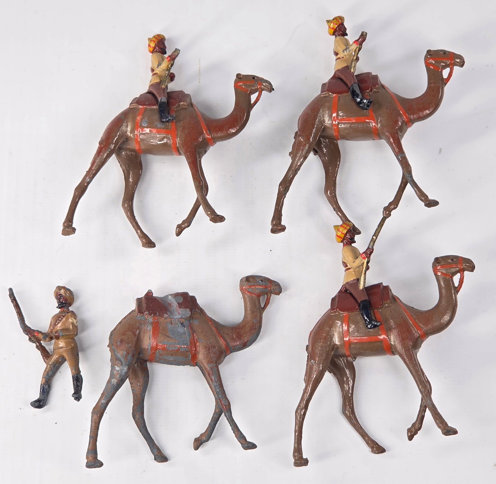 4) VINTAGE LEAD CAMEL CORPS (1 of 6)