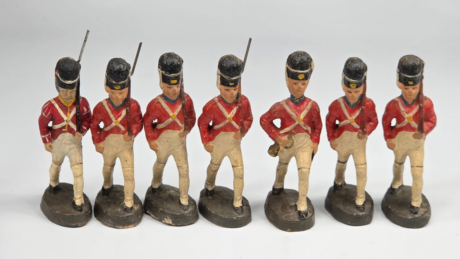 7) ELASTOLIN S.S. KRESGE CO. ENGLISH GRENADIER (1 of 7)