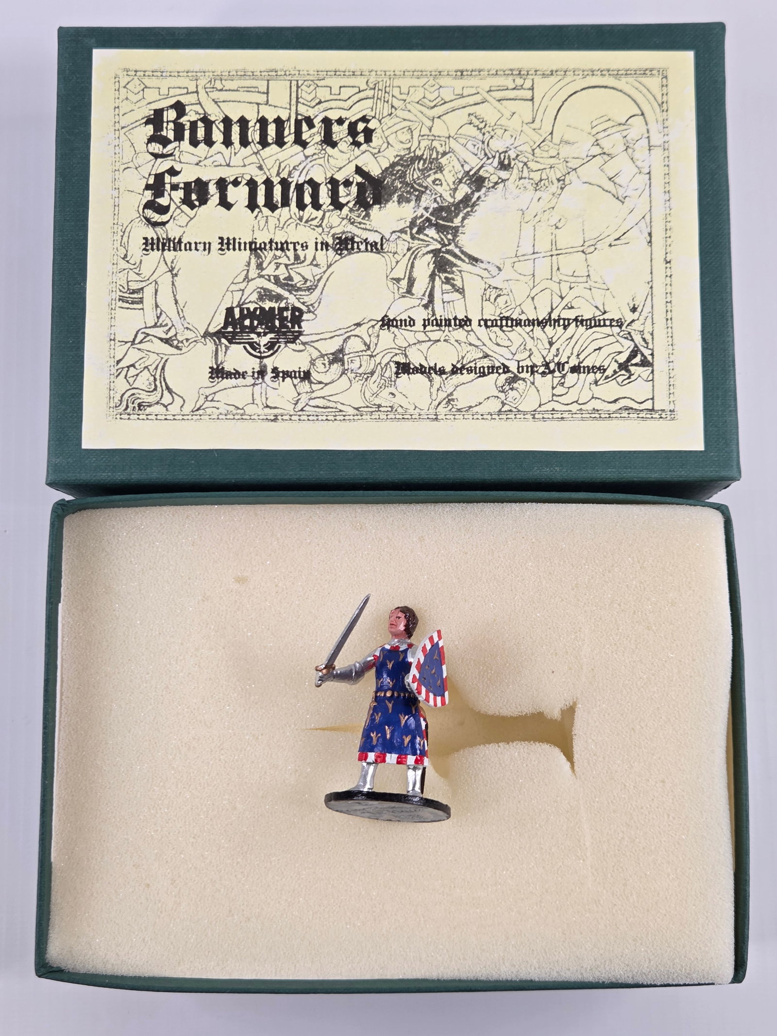 ALYMER BANNERS FORWARD BF-59 PRINCE PHILIPPE LE HARD: REMAINS IN VERY GOOD CONDITION WITH BOX.