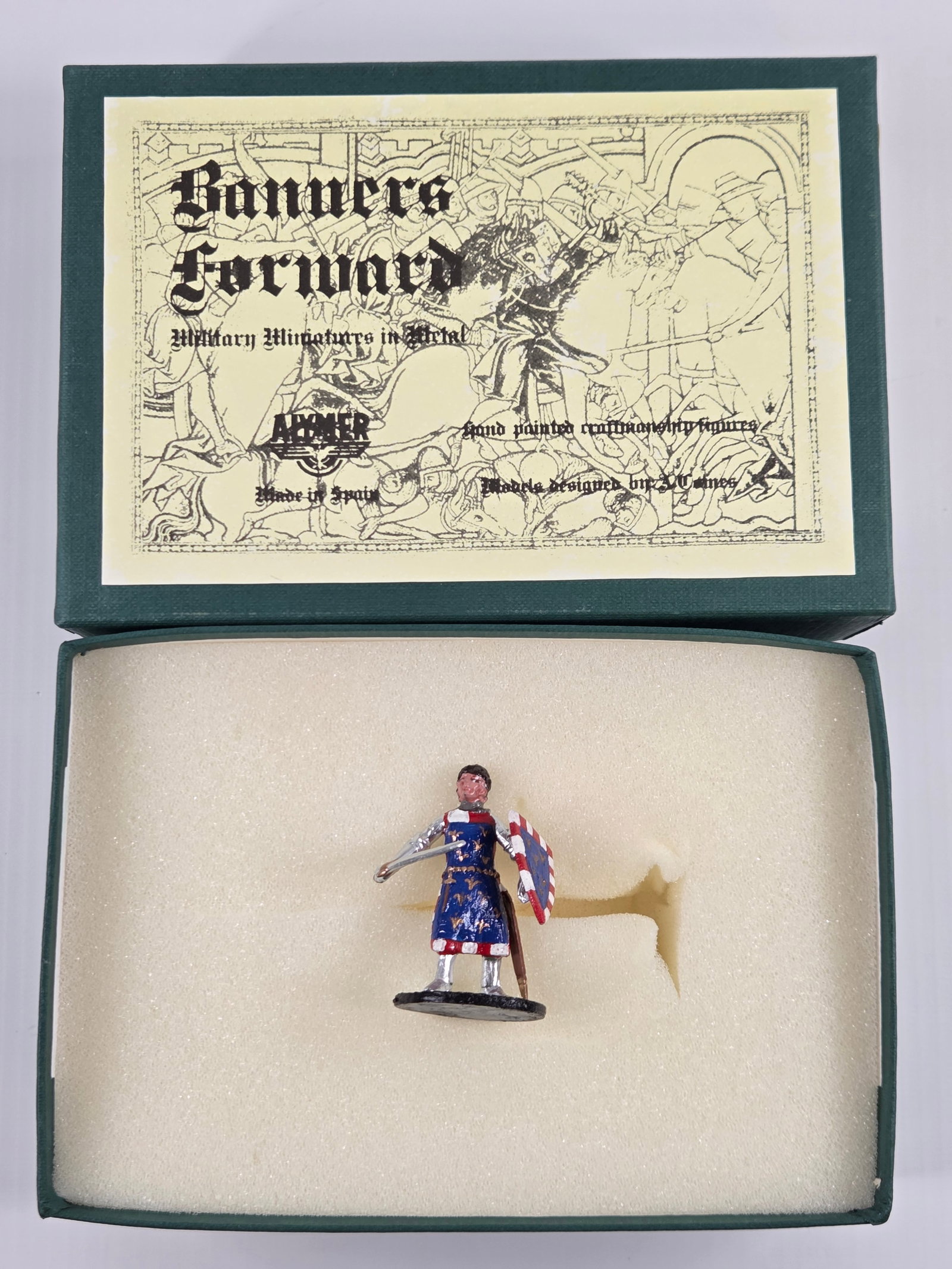ALYMER BANNERS FORWARD BF-59 PRINCE PHILIPPE LE HARD: REMAINS IN VERY GOOD CONDITION WITH BOX.