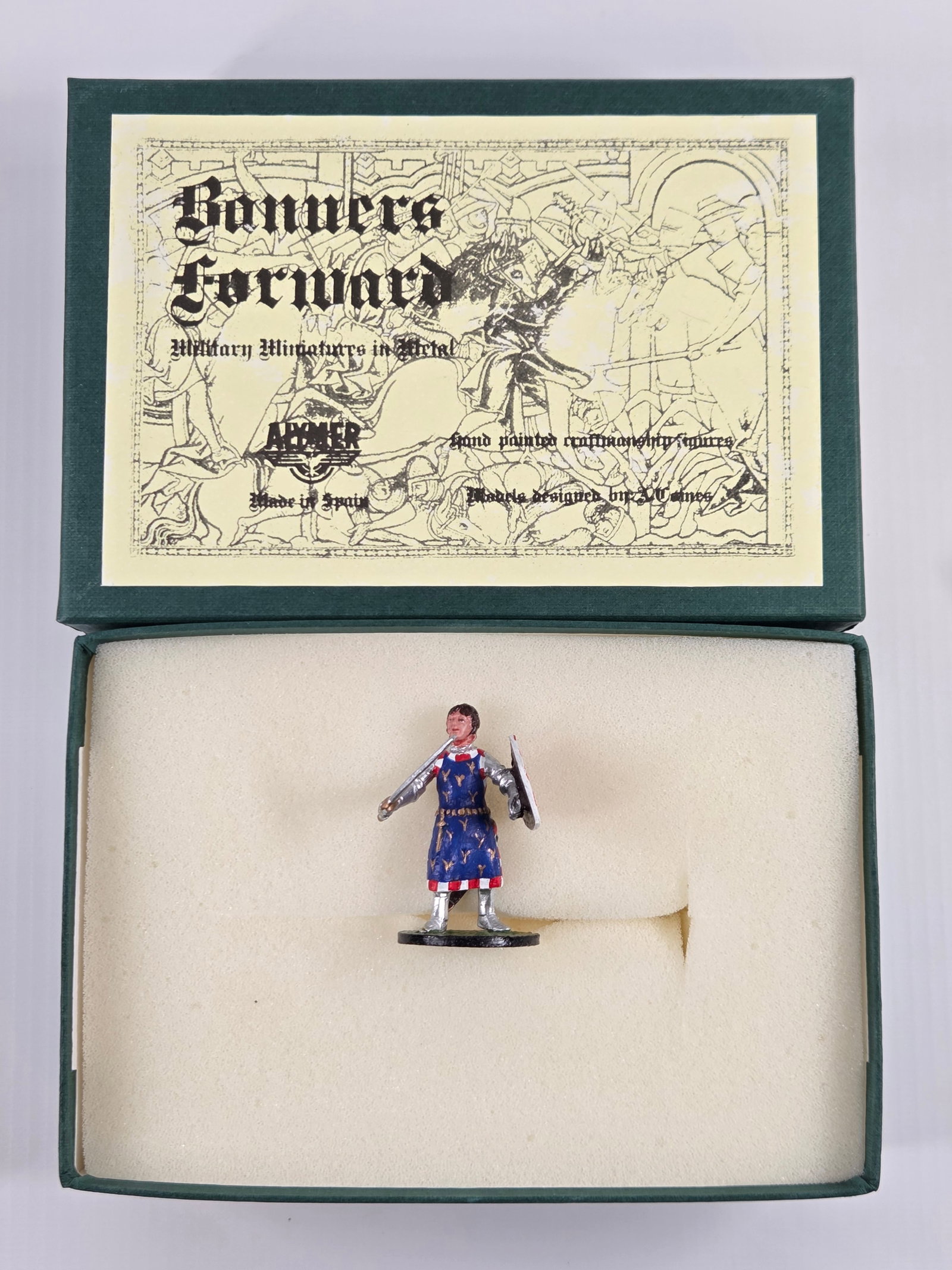 ALYMER BANNERS FORWARD BF-59 PRINCE PHILIPPE LE HARD: REMAINS IN VERY GOOD CONDITION WITH BOX.