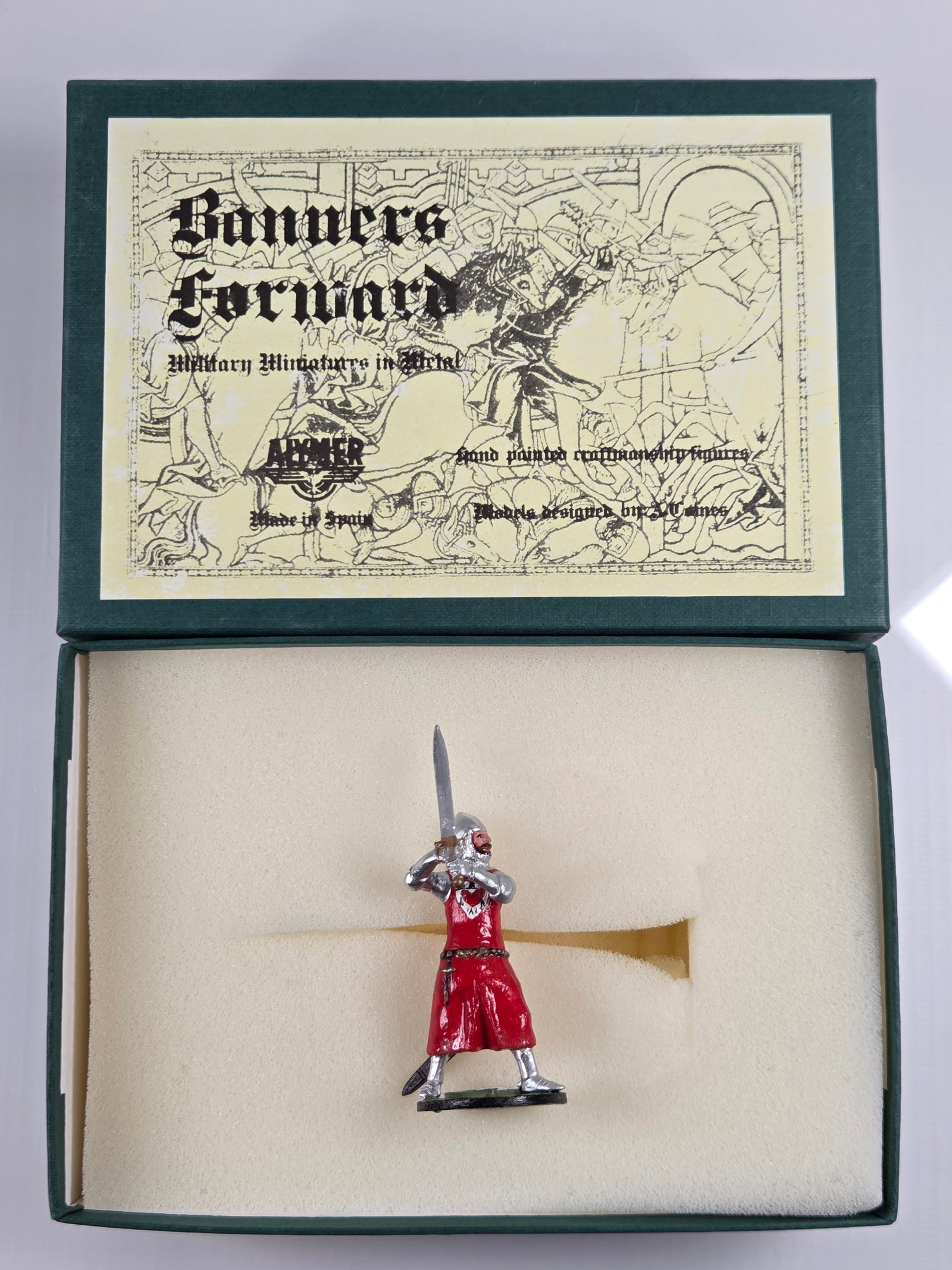ALYMER BANNERS FORWARD BF-68 ARCHIBALD DOUGLAS THE GRIM: REMAINS IN VERY GOOD CONDITION WITH BOX.