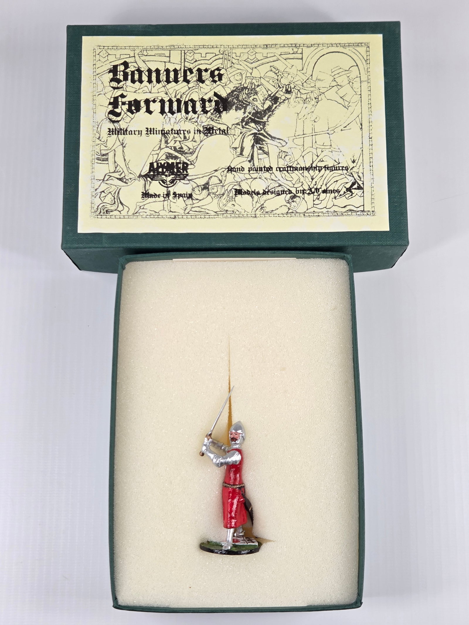 ALYMER BANNERS FORWARD BF-68 ARCHIBALD DOUGLAS THE GRIM: REMAINS IN VERY GOOD CONDITION WITH BOX.