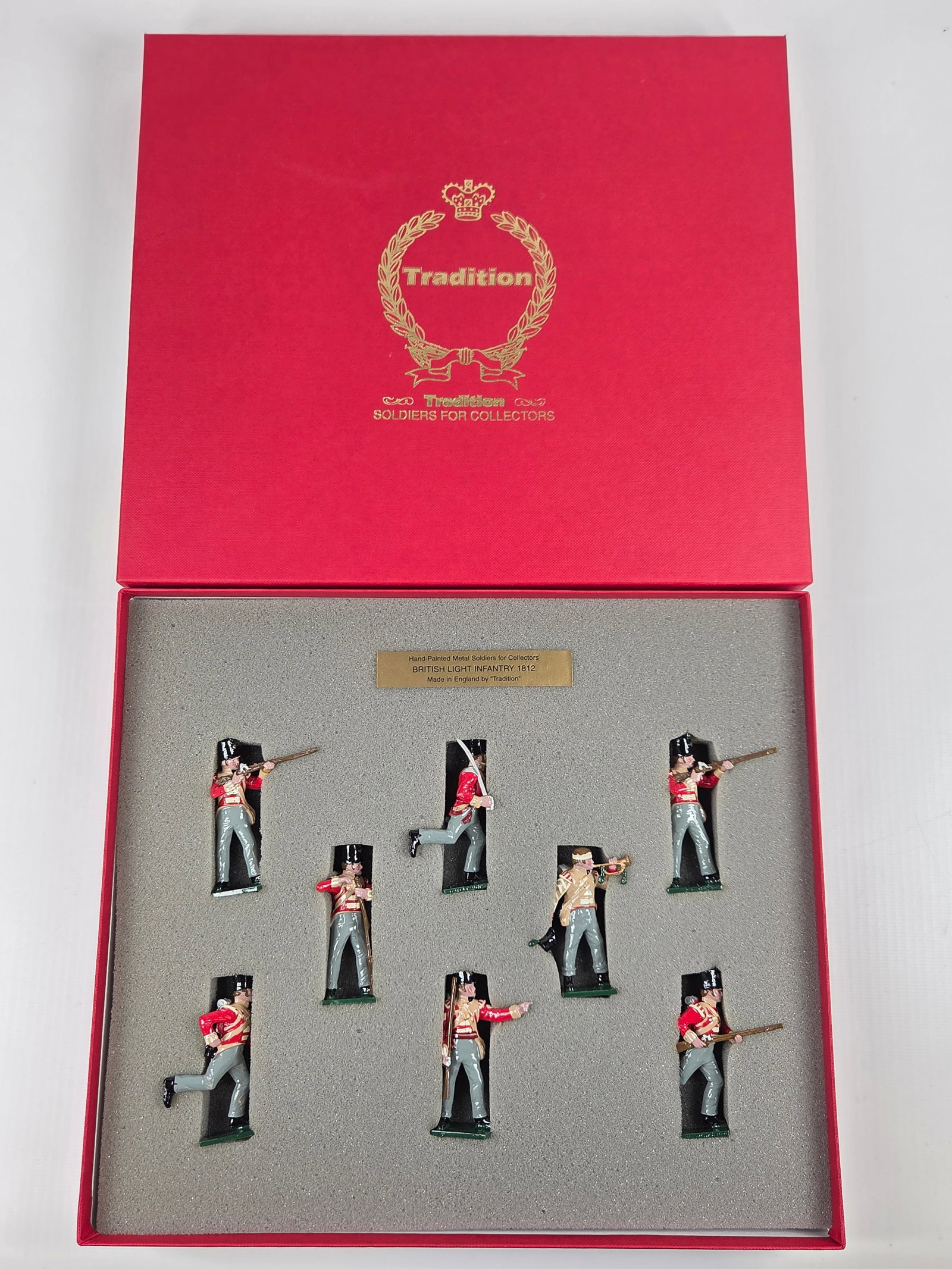 TRADITION SET NO. 743 BRITISH LIGHT INFANTRY: REMAINS IN VERY GOOD CONDITION WITH BOX.
