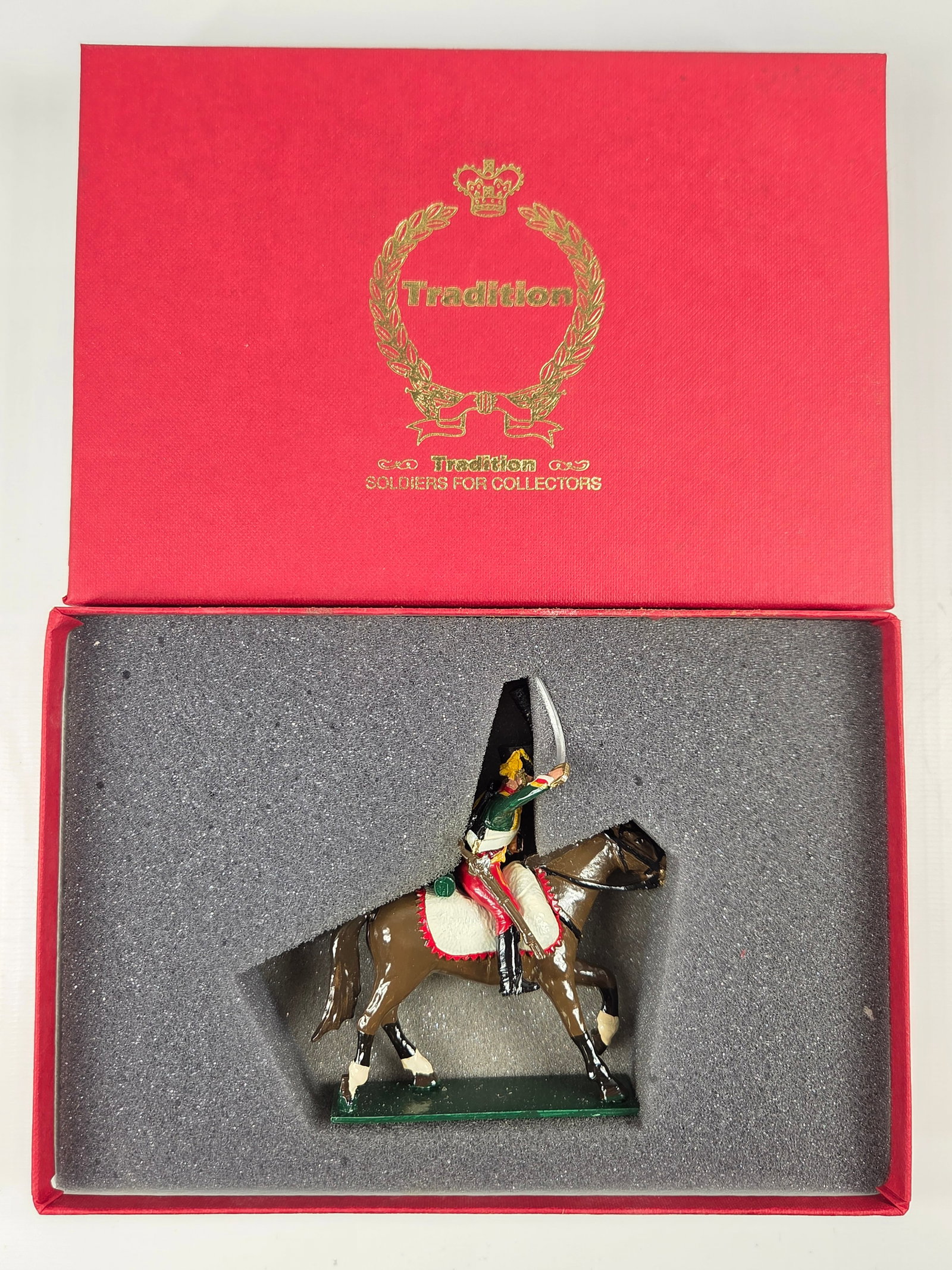 TRADITION SET NO. 757A TROOPER 7TH REGIMENT FRENCH HUSSARS: REMAINS IN VERY GOOD CONDITION WITH BOX.