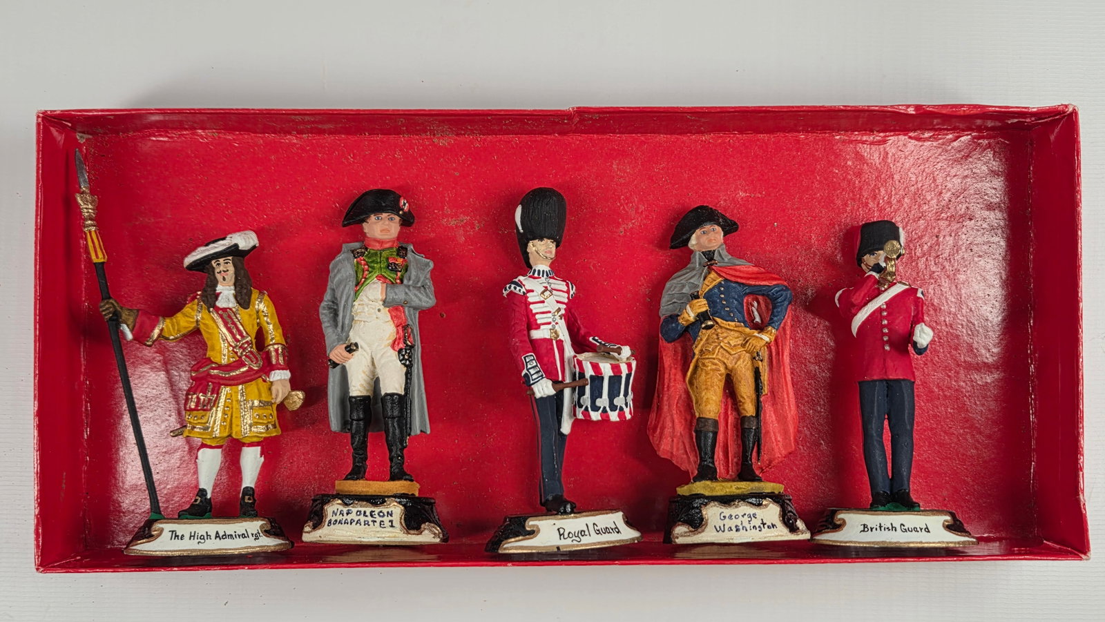 5) VARIOUS HAND PAINTED LEAD SOLDIERS (1 of 5)