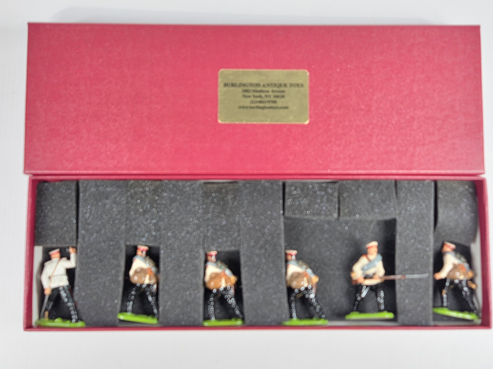 RUSSIAN ARMY INFANTRY, 1904-05 RUSSO-JAPANESE WAR: SET REMAINS IN VERY GOOD CONDITION WITH BOX.