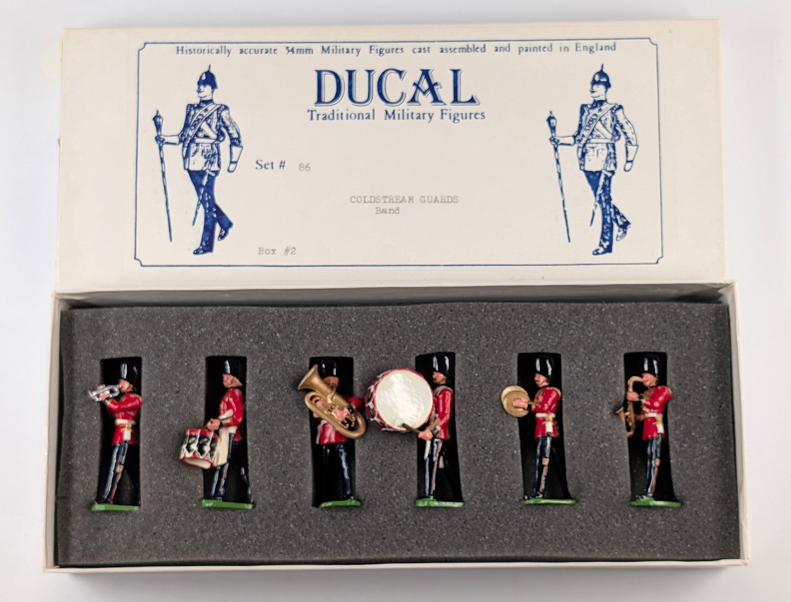 DUCAL MODELS NO. 86 COLDSTREAM GUARDS BAND (1 of 3)