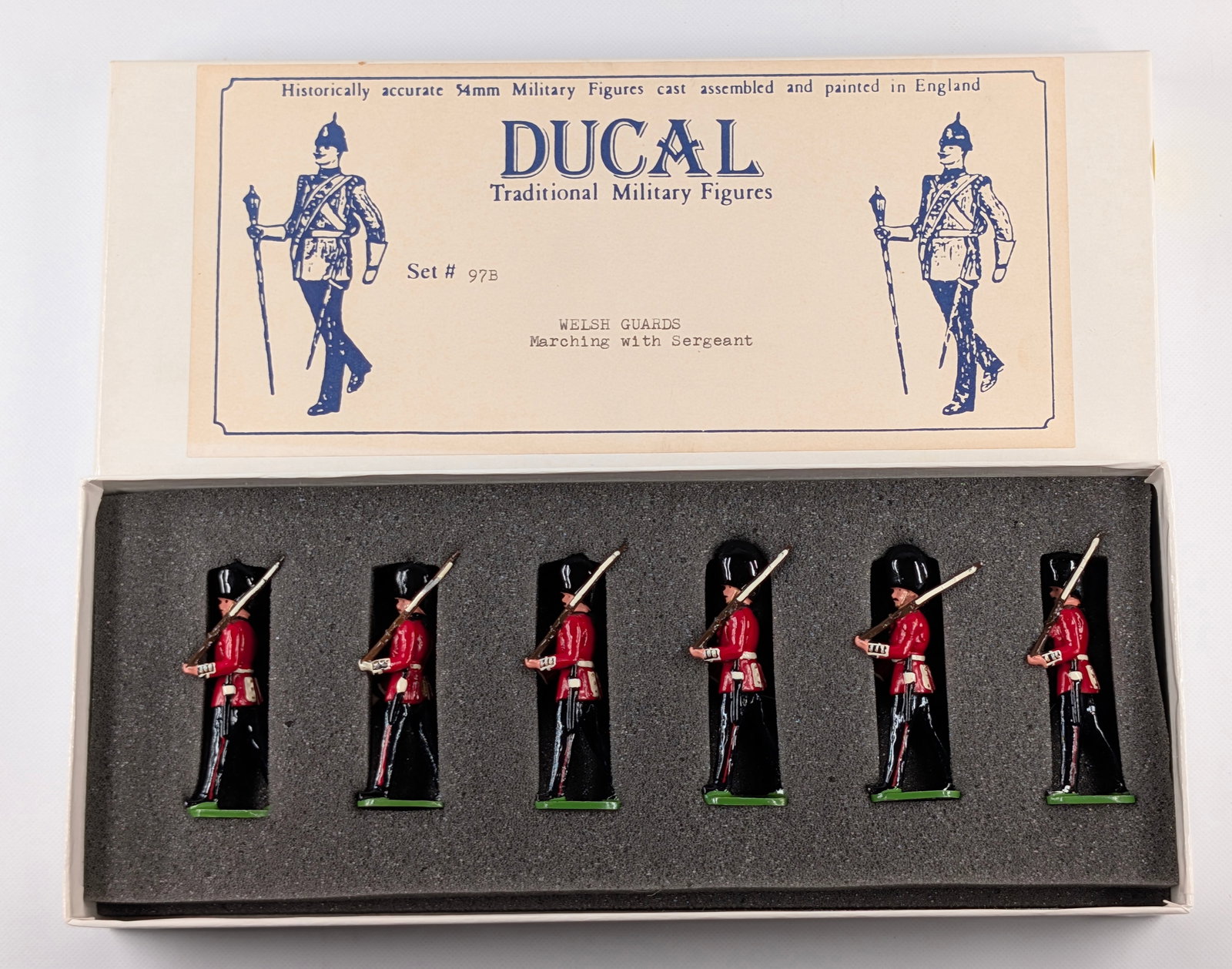 DUCAL MODELS NO. 97B WELSH GUARDS MARCHING (1 of 3)