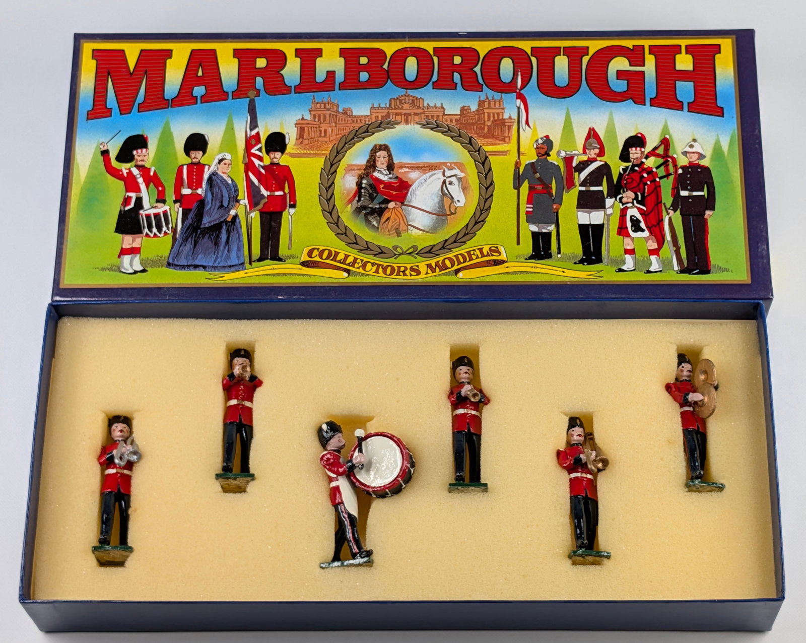 MARLBOROUGH MF47 ROYAL WELCH FUSILIERS BAND: SET REMAINS IN GOOD CONDITION WITH BOX.