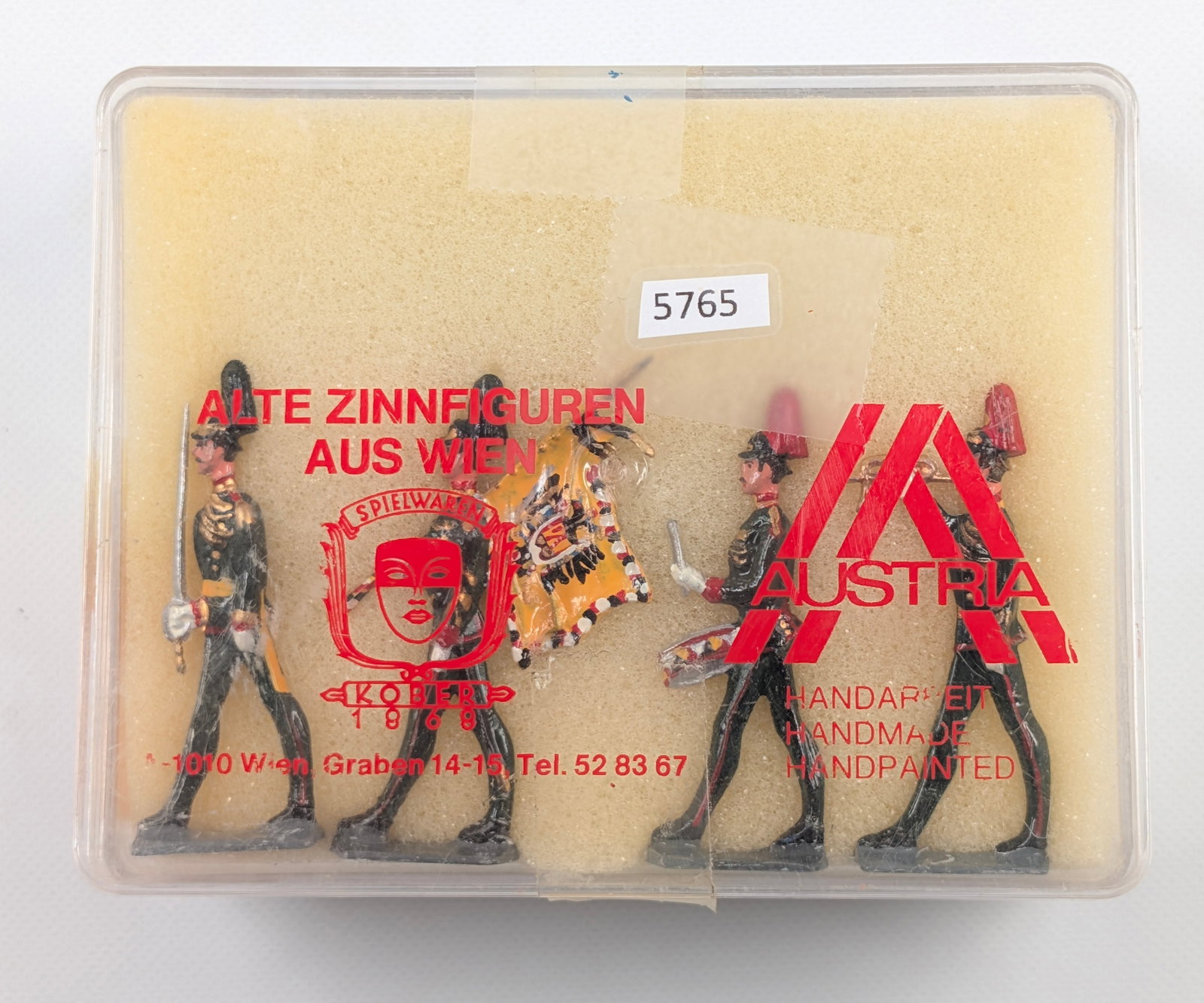 ALTE ZINNFIGUREN AUS WIEN W/ CASE (1 of 1)