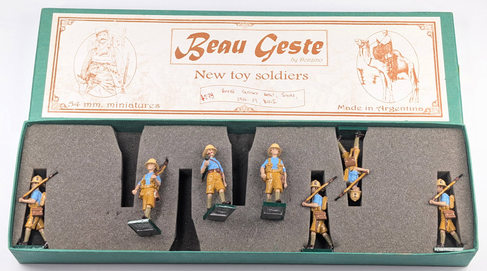 BEAU GESTE ROYAL SUSSEX REGT. WWI 1916-17 (1 of 5)