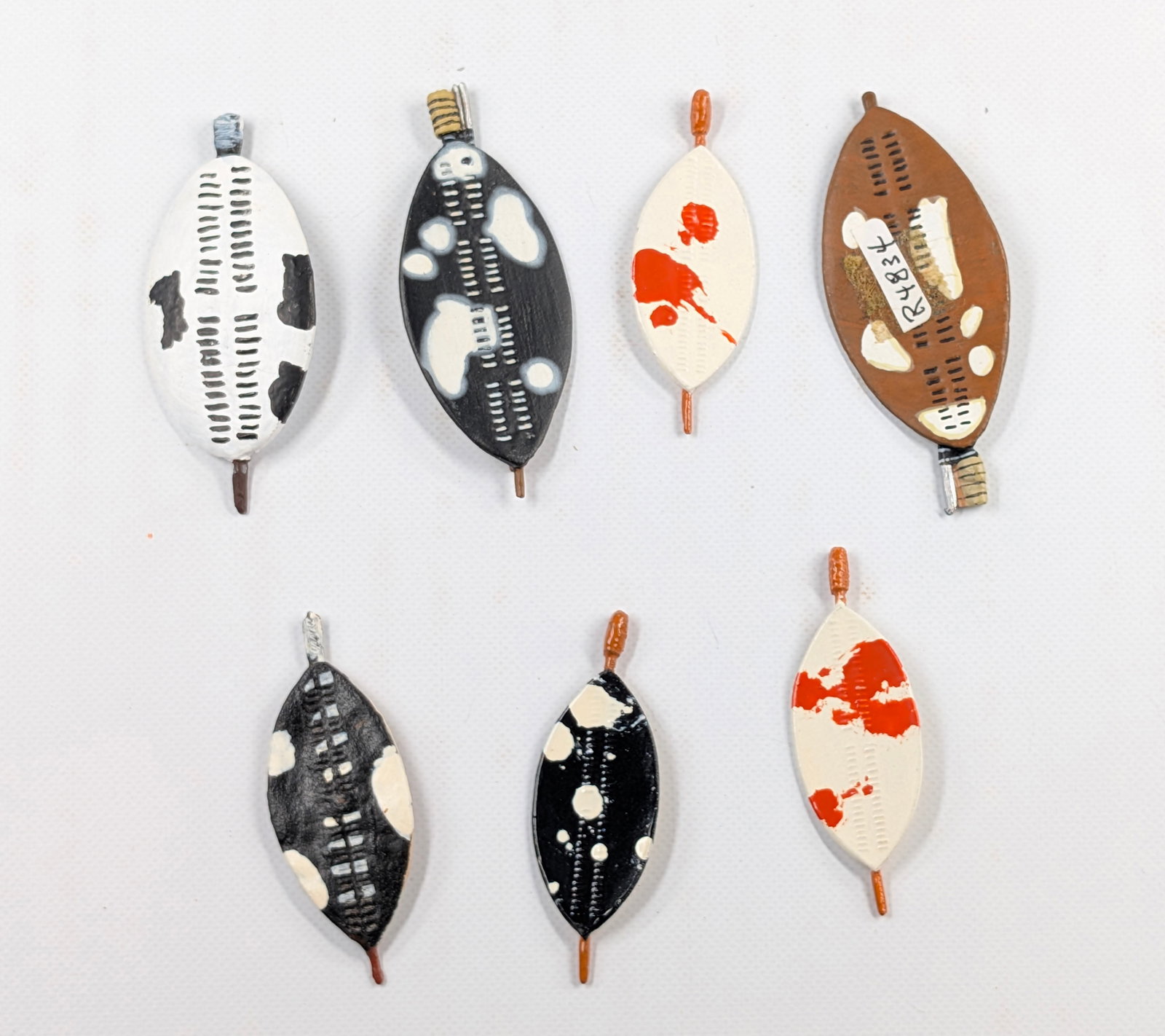 7) VARIOUS ZULU WARRIORS SHIELDS (1 of 4)