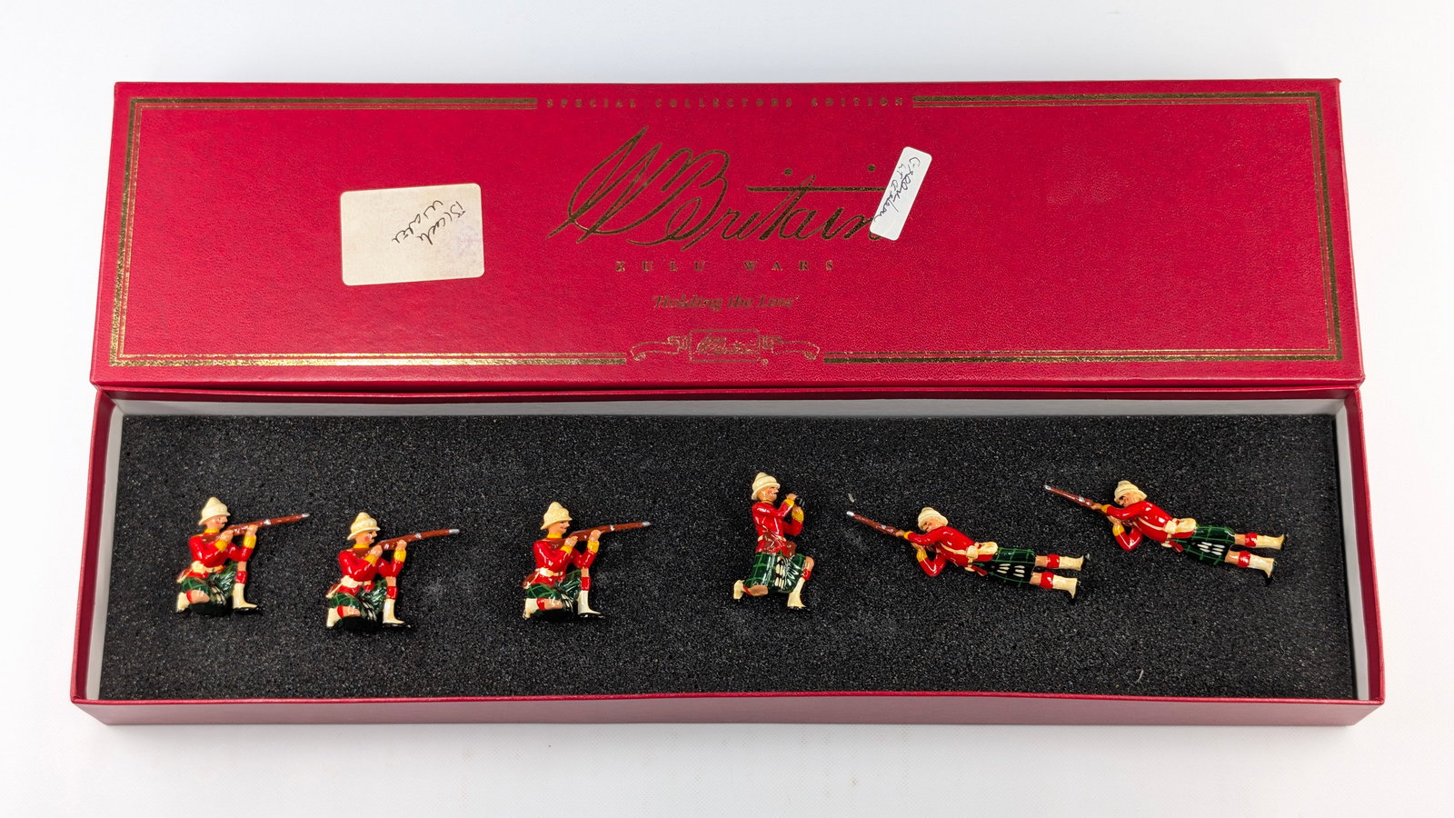 BRITAIN 40176 ZULU WAR HOLDING THE LINE SET 2: SET REMAINS IN EXCELLENT CONDITION.