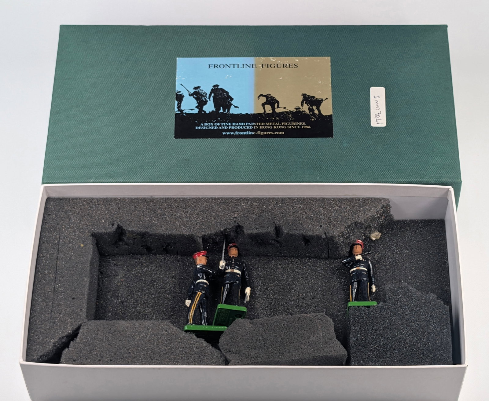 3) BRITAINS SOLDIERS W/ FRONTLINE FIGURES BOX (1 of 2)