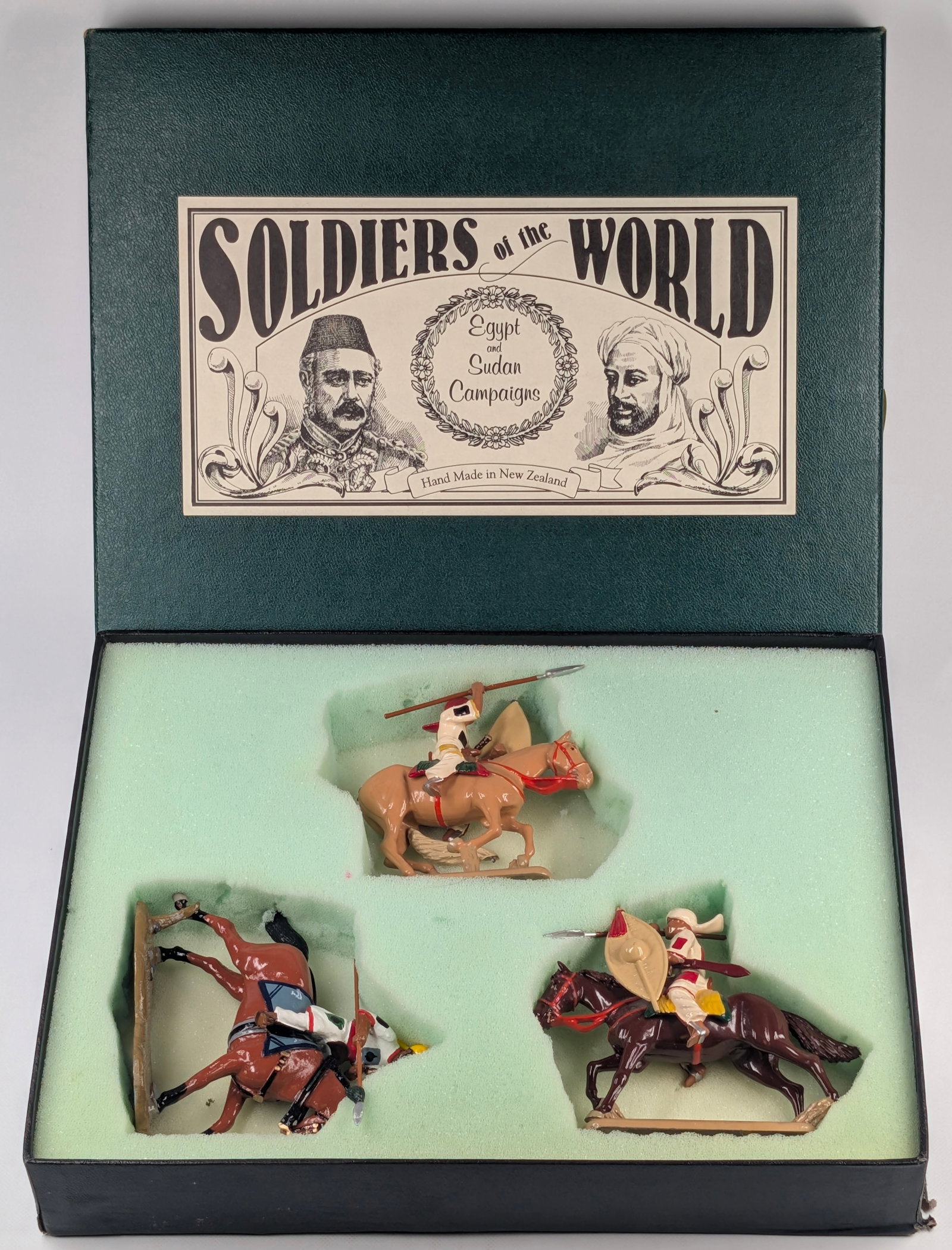 SOLDIERS OF THE WORLD EGYPT & SUDAN CAMPAIGNS: SET REMAINS IN EXCELLENT CONDITION.