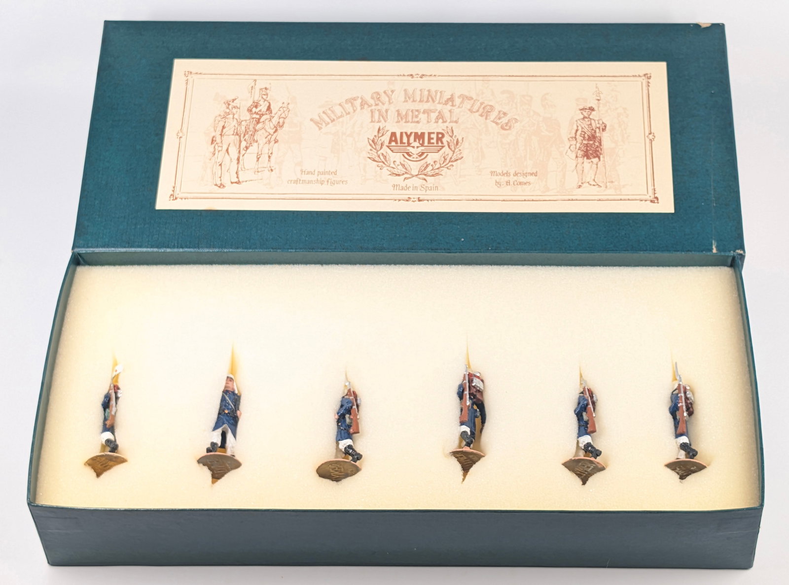 ALYMER AB-61 FRENCH FOREIGN LEGION MOROCCO: SET REMAINS IN EXCELLENT CONDITION WITH BOX.