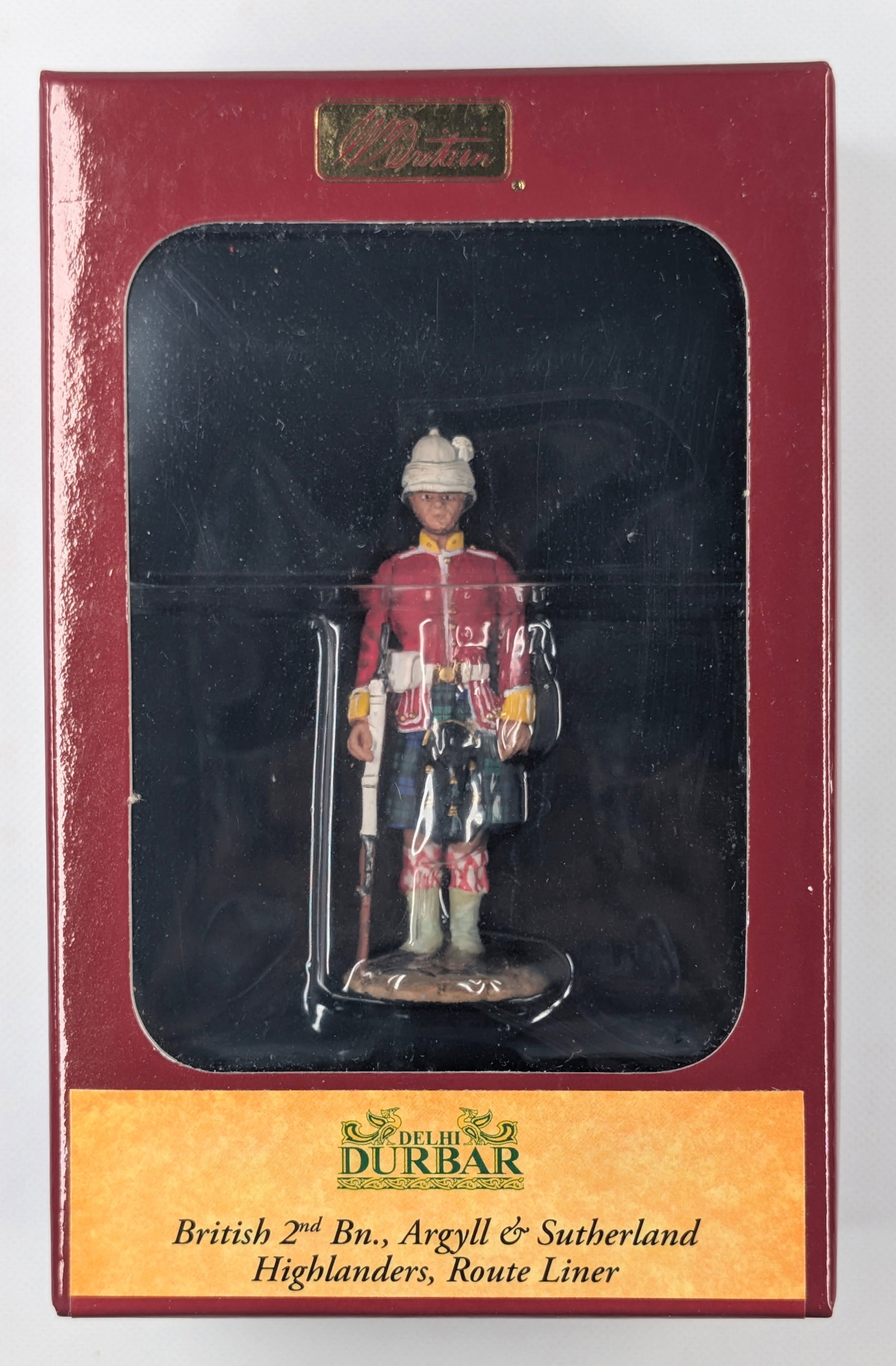 BRITAINS 22010 DELHI DURBAR ARGYLL & SUTHERLAND HIGHLANDER: REMAINS IN EXCELLENT CONDITION.