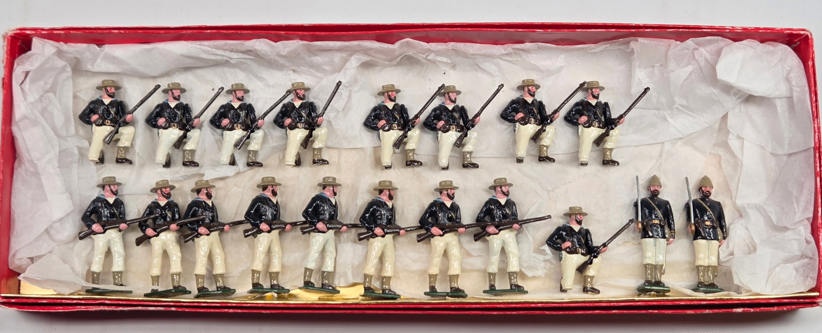 19) TRADITION ROYAL NAVY LANDING PARTY, EGYPT: ALL REMAIN IN GOOD CONDITION, SHOWING SOME LIGHT TYPICAL WEAR.