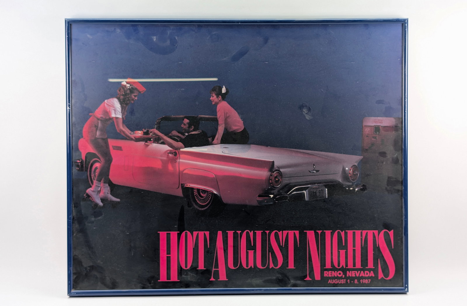 1987 HOT AUGUST NIGHTS FRAMED PRINT (1 of 2)