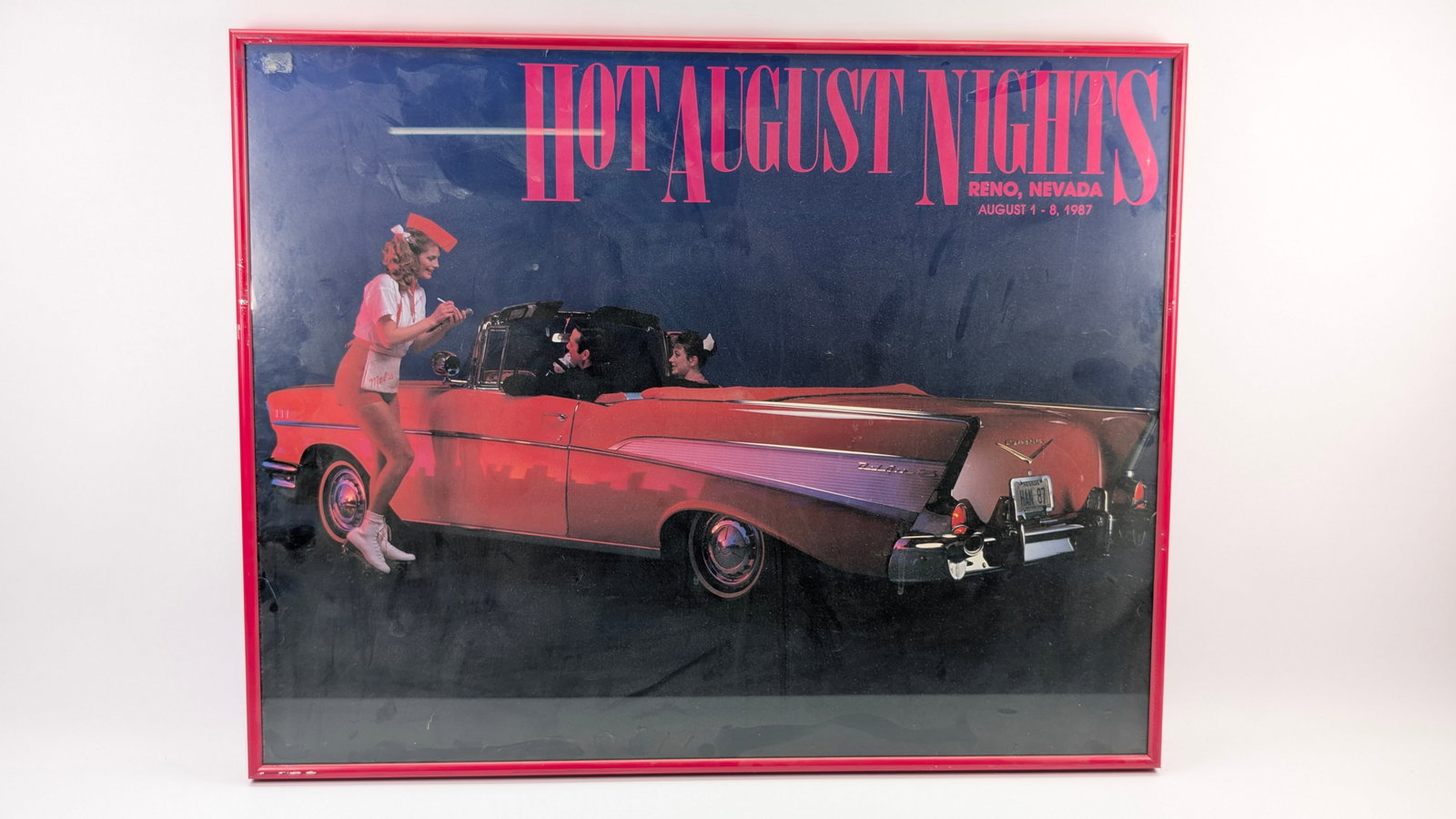 1987 HOT AUGUST NIGHTS FRAMED PRINT (1 of 2)