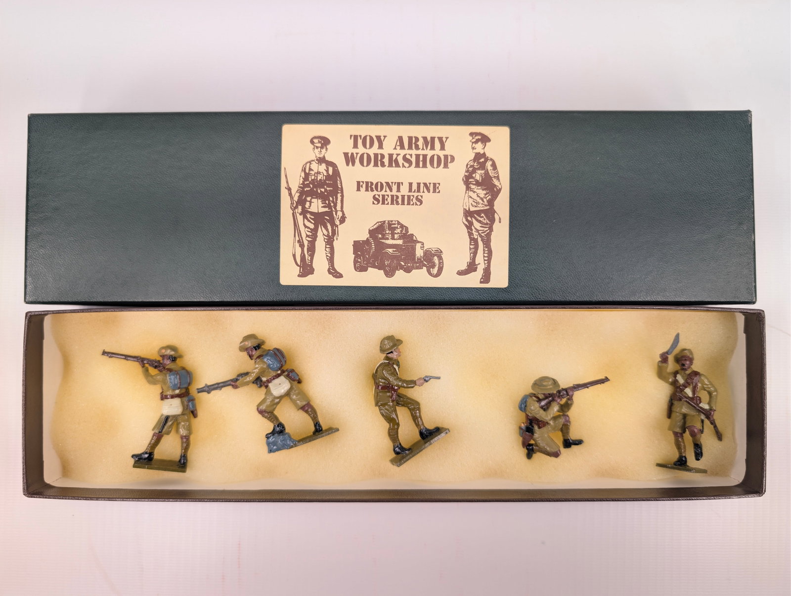 TOY ARMY WORKSHOP SET 2 GALLIPOLI: SET REMAINS IN VERY GOOD CONDITION WITH BOX.