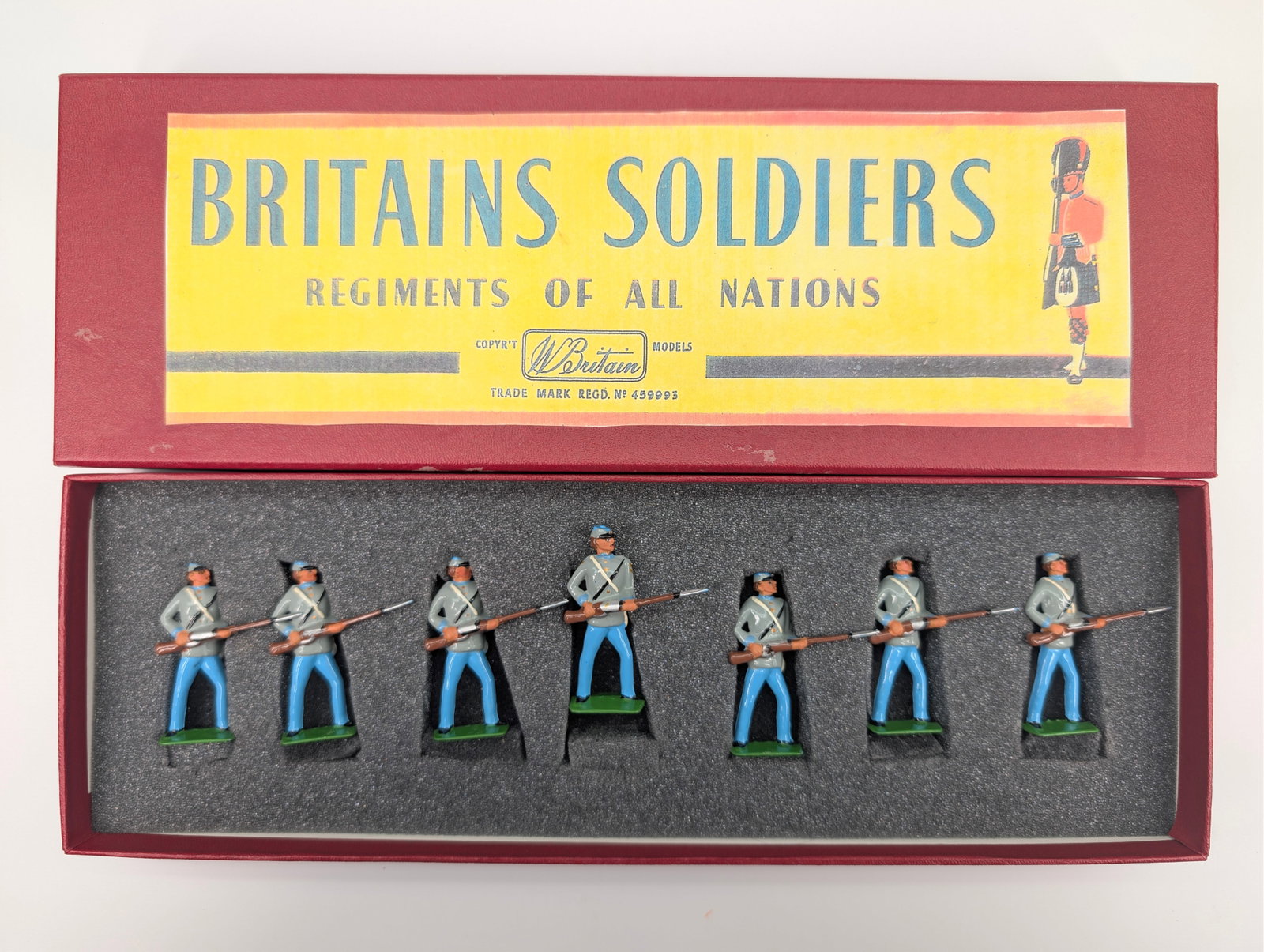1990 BRITAIN NO. 2060 CONFEDERATE INFANTRY (1 of 7)