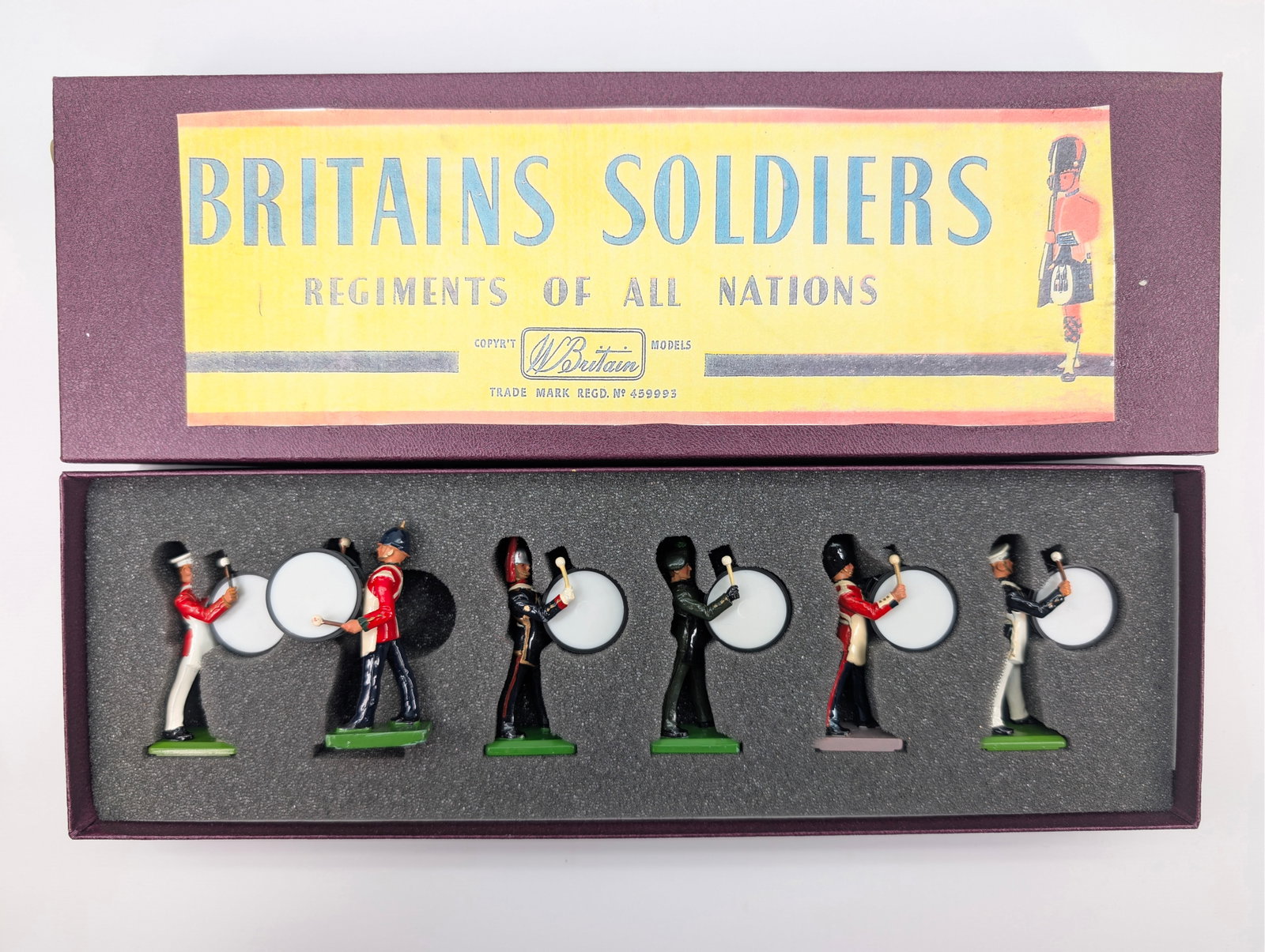 BRITAIN 40022 BASS DRUMMERS 6-PIECE SET (1 of 6)
