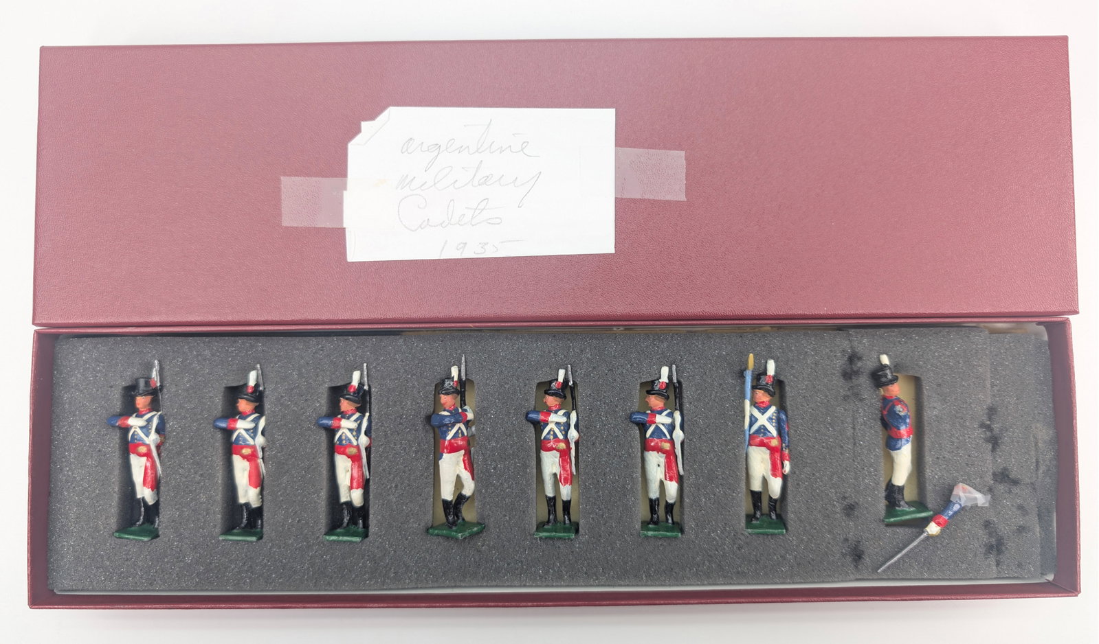 UNMARKED SET OF 8 ARGENTINE MILITARY CADETS (1 of 7)