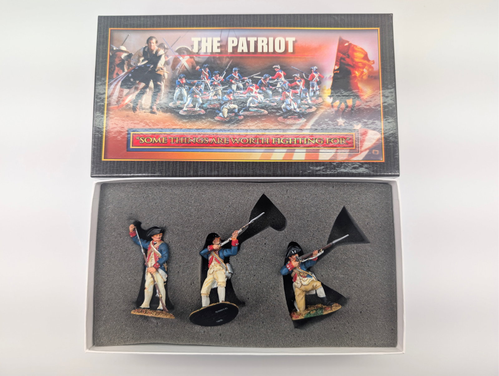 CONTE LTD THE PATRIOT PAT 208 CONTINENTAL LINE FIRING: REMAINS IN VERY GOOD CONDITION WITH BOX.