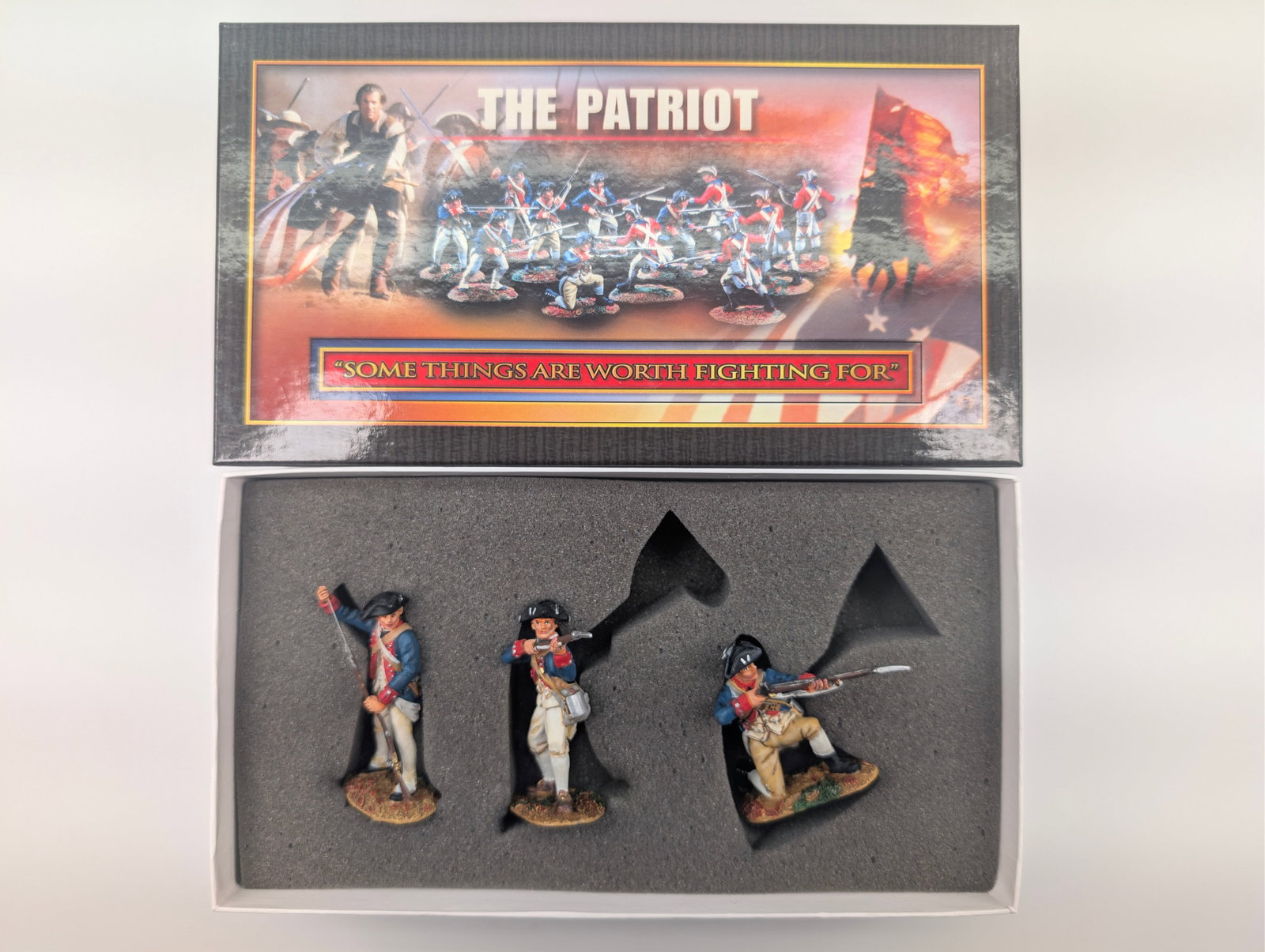 CONTE LTD THE PATRIOT PAT 208 CONTINENTAL LINE FIRING: REMAINS IN VERY GOOD CONDITION WITH BOX.