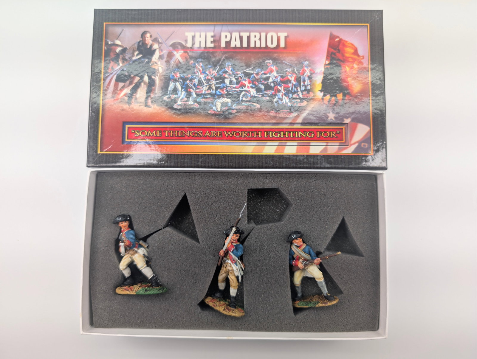 CONTE LTD THE PATRIOT PAT 210 CONTINENTAL LINE DEFENDING: REMAINS IN VERY GOOD CONDITION WITH BOX.