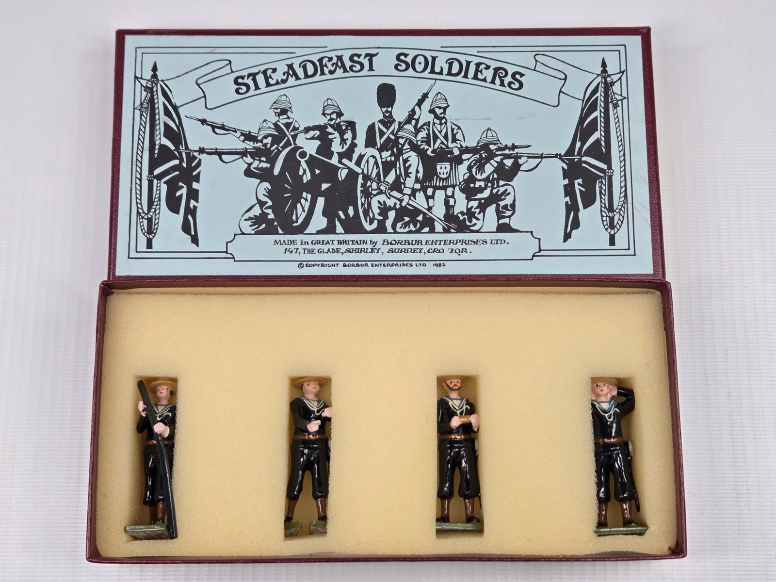STEADFAST SOLDIERS SF77 ROYAL NAVAL GUN CREW (1 of 4)