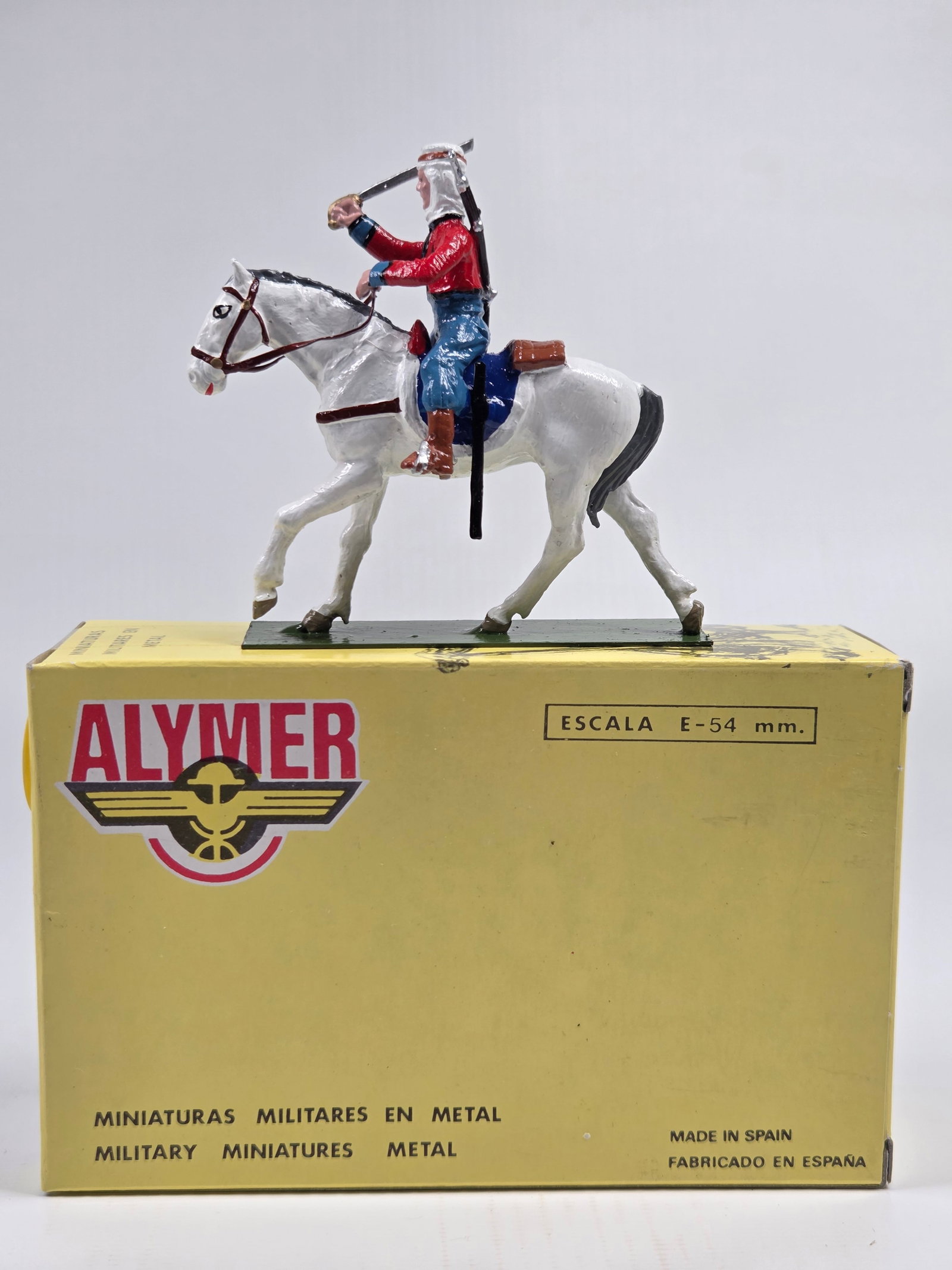 ALYMER AB-36 FRENCH SPAHI IN ACTION: REMAINS IN VERY GOOD CONDITION WITH ORIGINAL BOX.