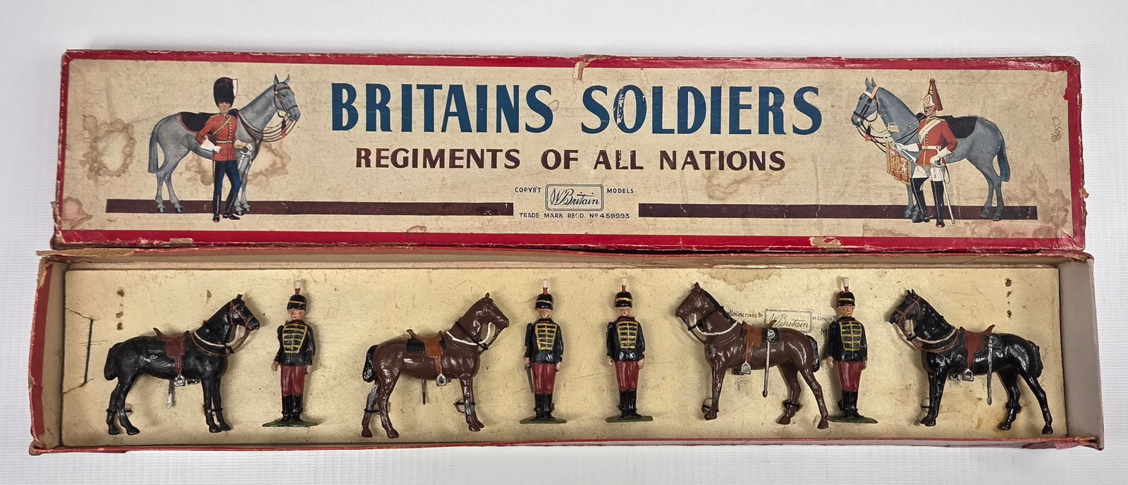 VINTAGE BRITAIN NO. 182 11TH HUSSARS DISMOUNTED (1 of 6)