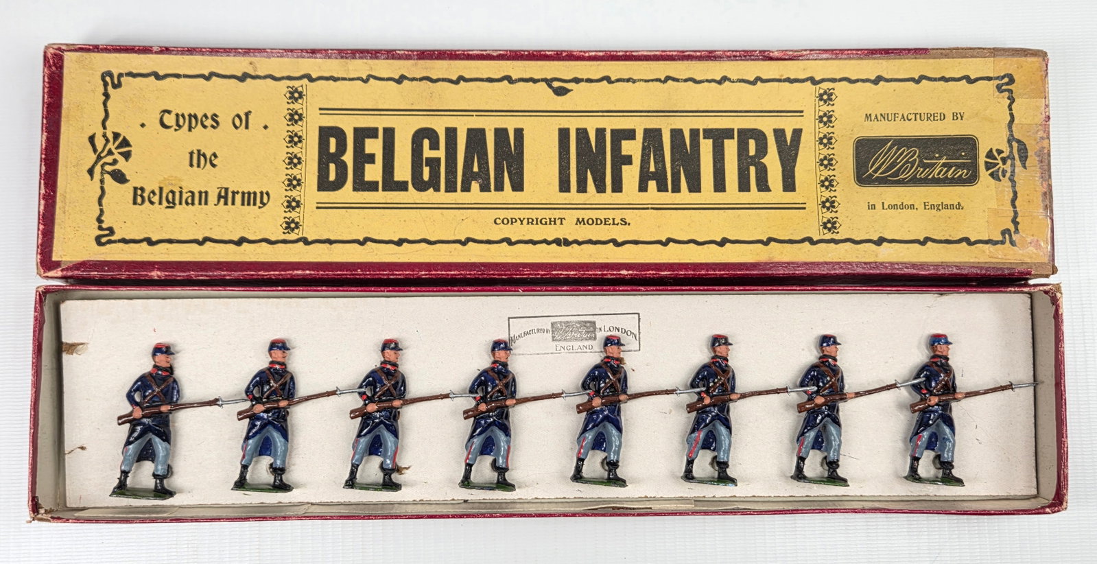 VINTAGE BRITAIN NO. 189 BELGIAN INFANTRY (1 of 5)