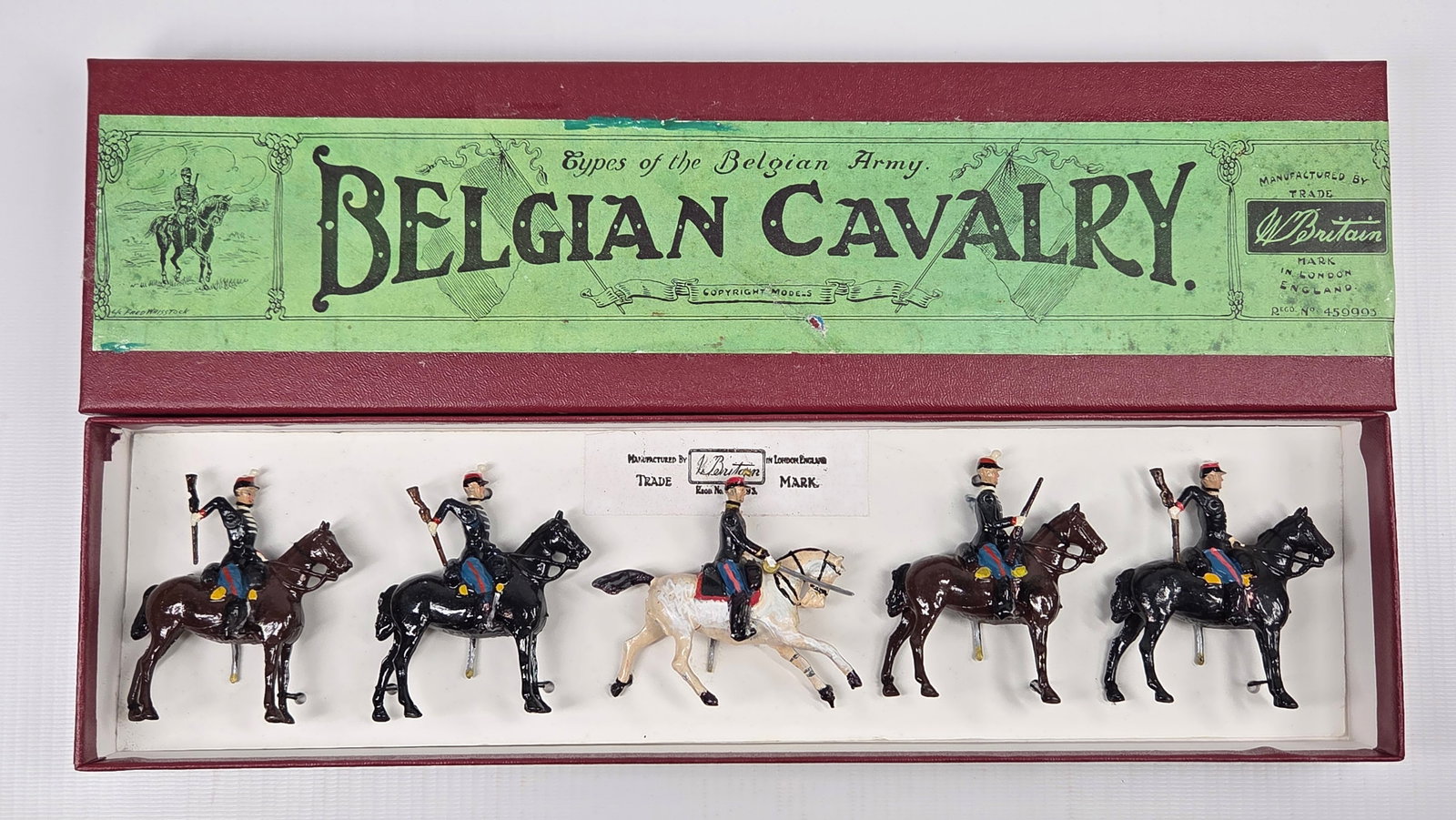 VINTAGE BRITAIN NO. 190 BELGIAN CAVALRY (1 of 6)