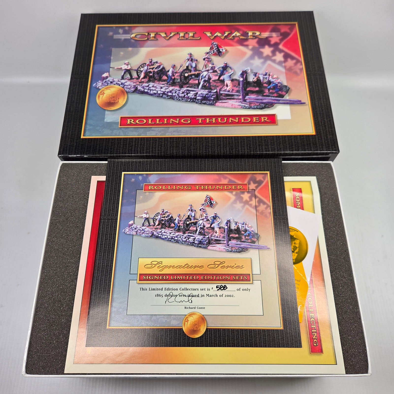 CONTE LTD. CIVIL WAR ACW 57146 CONFEDERATE ARTILLERY & GUN CREW (1 of 5)