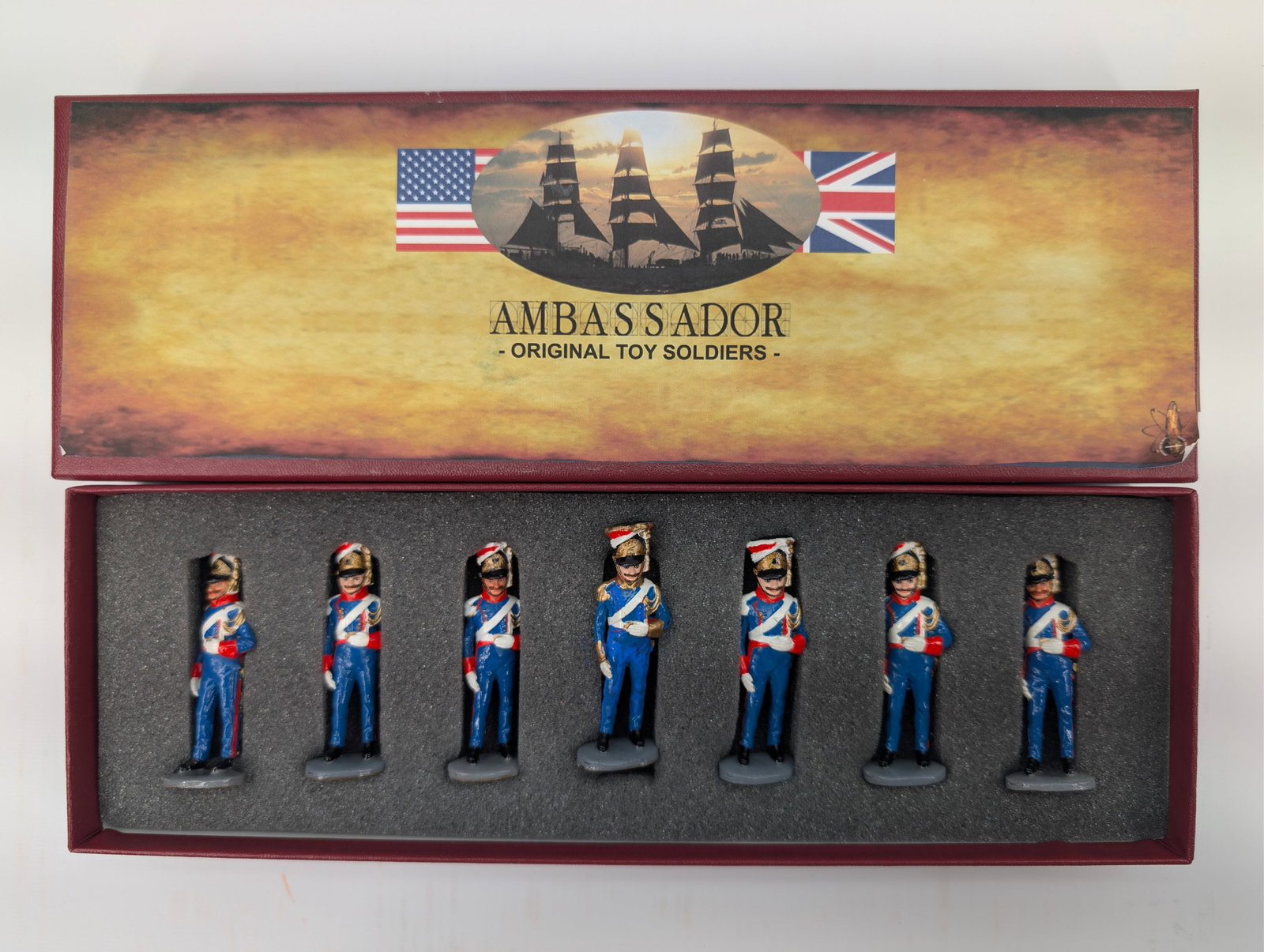 AMBASSADOR SET #708 LANCIER FRANCIS GARDE IMPERIAL (1 of 7)