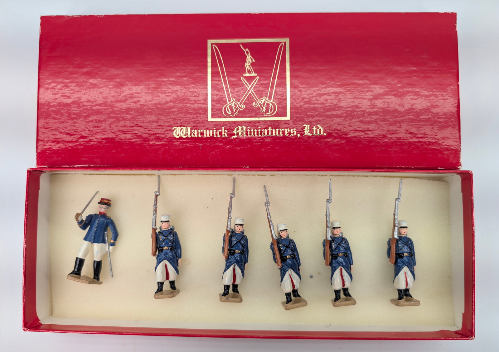 WARWICK MINIATURES, LTD. FRENCH FOREIGN LEGION MARCHING ORDER (1 of 6)